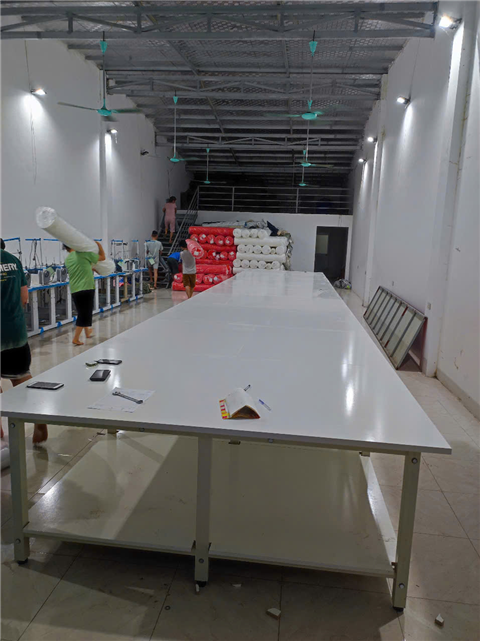 Ảnh Sản xuất bàn trải cắt vải ở Nam Định